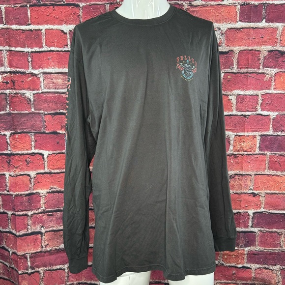 Sullen Art Collective Long Sleeve Graphic T-shirt - Gray - Size: 3XL - NWT - Picture 5 of 14